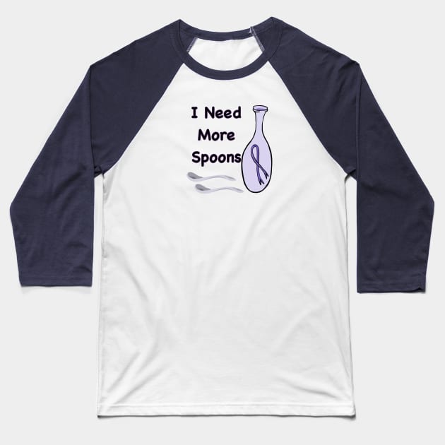 I Need More Spoons!! Baseball T-Shirt by Keatos